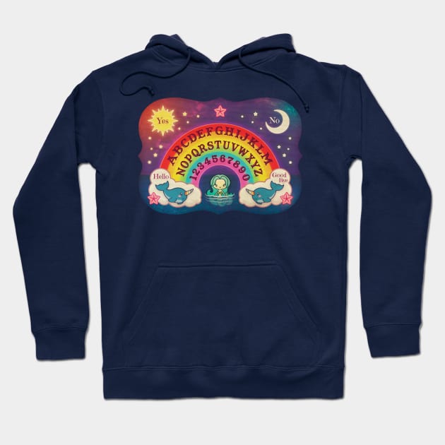 Rainbow Mermaid Spirit Board Hoodie by Ellador